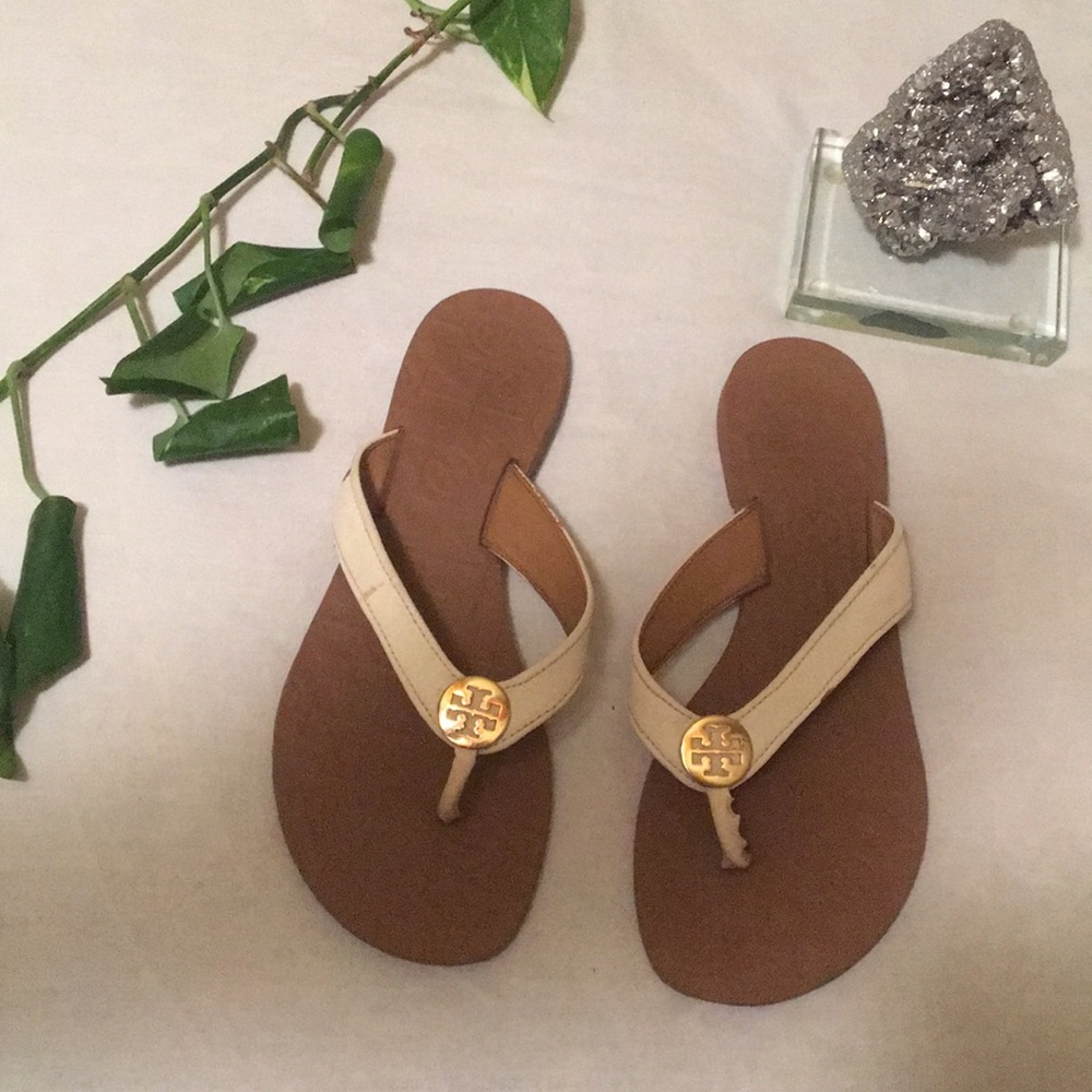 Painted Tory Burch shoes